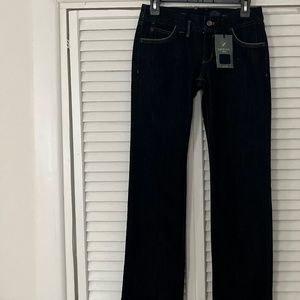 New Allan J Unique Denim Sample Dark Blue jeans women’s 26